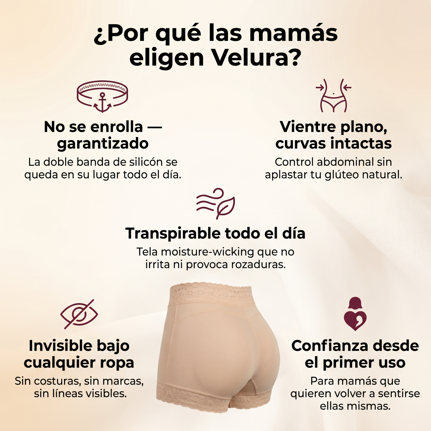 Veluna® Braguita Moldeadora Postparto